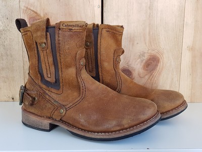 caterpillar motorcycle boots